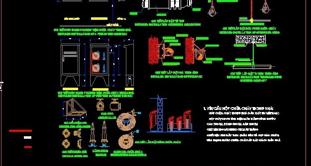 Thư Viện Cad PCCC - Phòng Cháy Chữa Cháy - Free Download